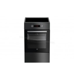 CUISINIERE BEKO FSE83000ACS FOUR ET PLAQUE INDUCTION NOIR