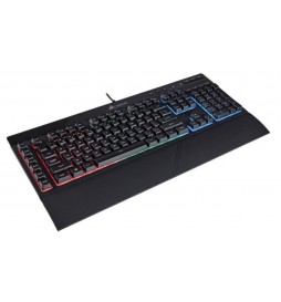 CLAVIER FILARE GAMING CORSAIR K55 RGB NOIR