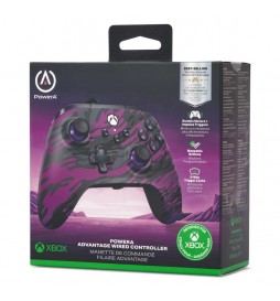 MANETTE POWER A ADVANTAGE POUR XBOX SERIES X|S - PURPLE CAMO