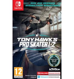 JEU SWITCH TONY HAWKS PRO SKATER 1+2