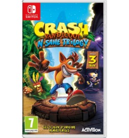 JEU SWITCH CRASH BANDICOOT N. SANE TRILOGY 